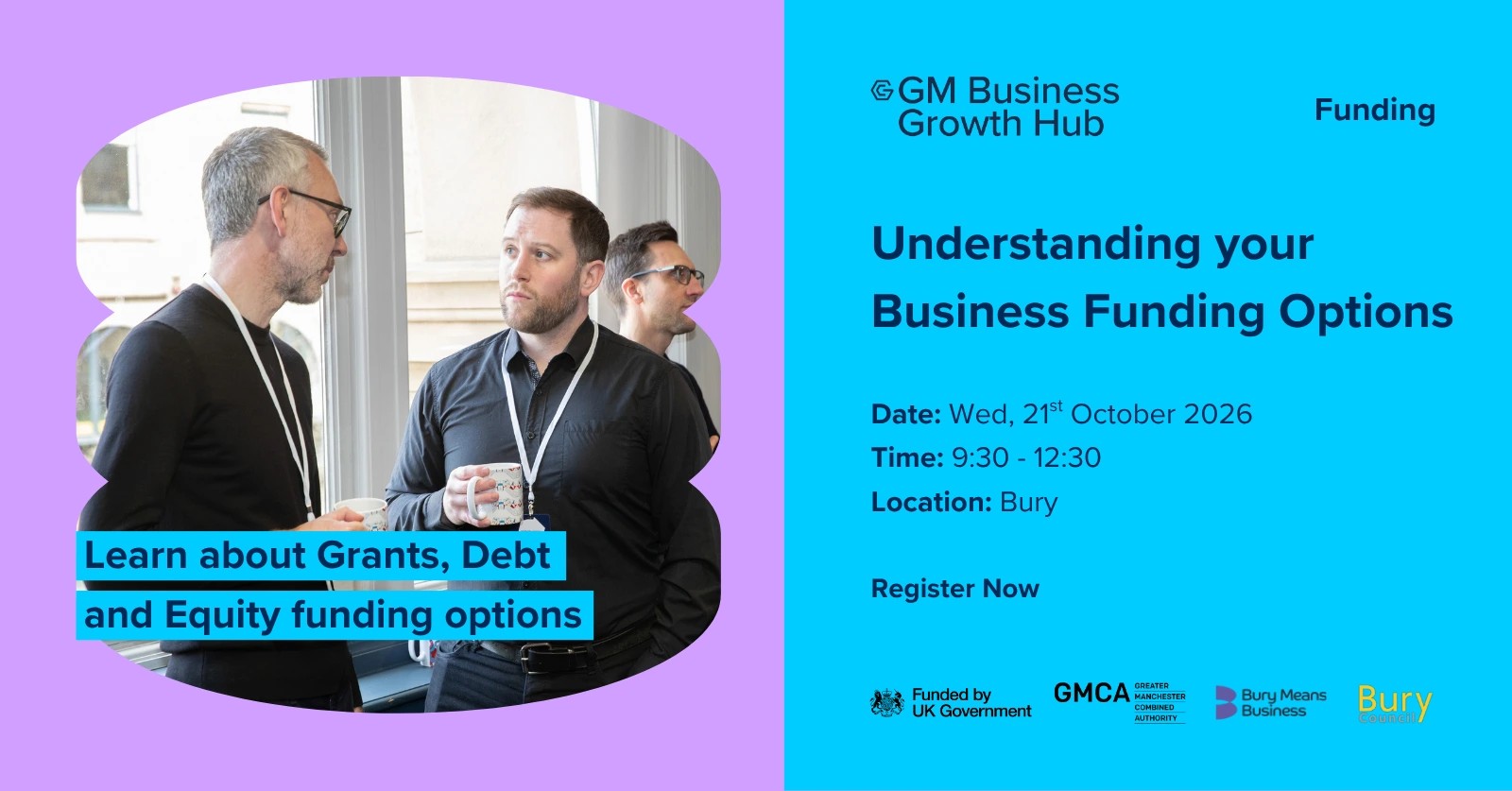 bury funding workshop 